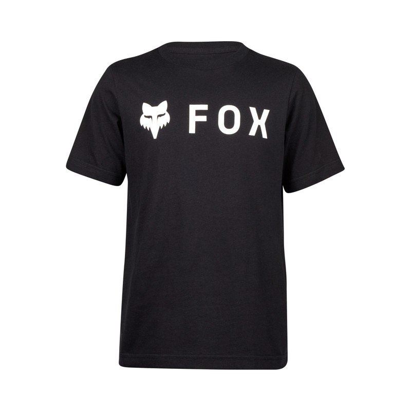 T-SHIRT FOX JUNIOR ABSOLUTE BLACK  ENDURO CROSS