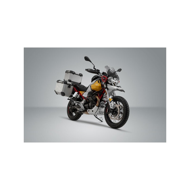 ZESTAW ZABEZPIECZAJĄCY MOTOCYKL ADVENTURE SW-MOTECH MOTO GUZZI V85 TT (21-)