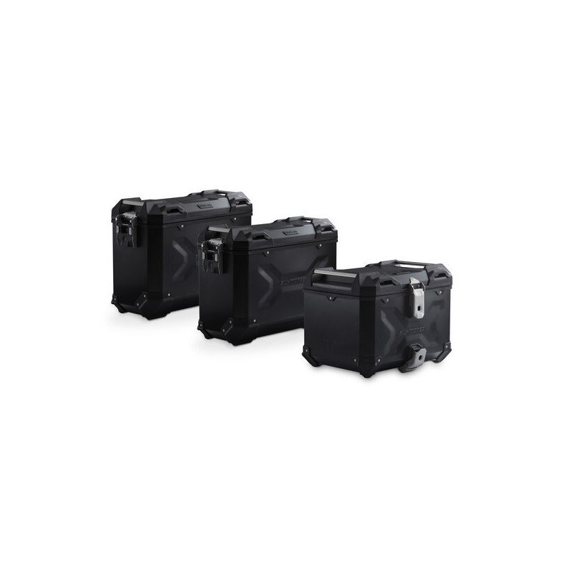 ZESTAW BAGAŻOWY ADVENTURE SW-MOTECH US-MODEL BLACK. DUCATI MULTISTRADA V4 (20-)