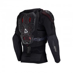 KOSZULKA Z OCHRANIACZAMI LEATT 4.5 EVO BLACK (166-172CM) 