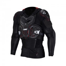KOSZULKA Z OCHRANIACZAMI LEATT 4.5 EVO BLACK (166-172CM) 