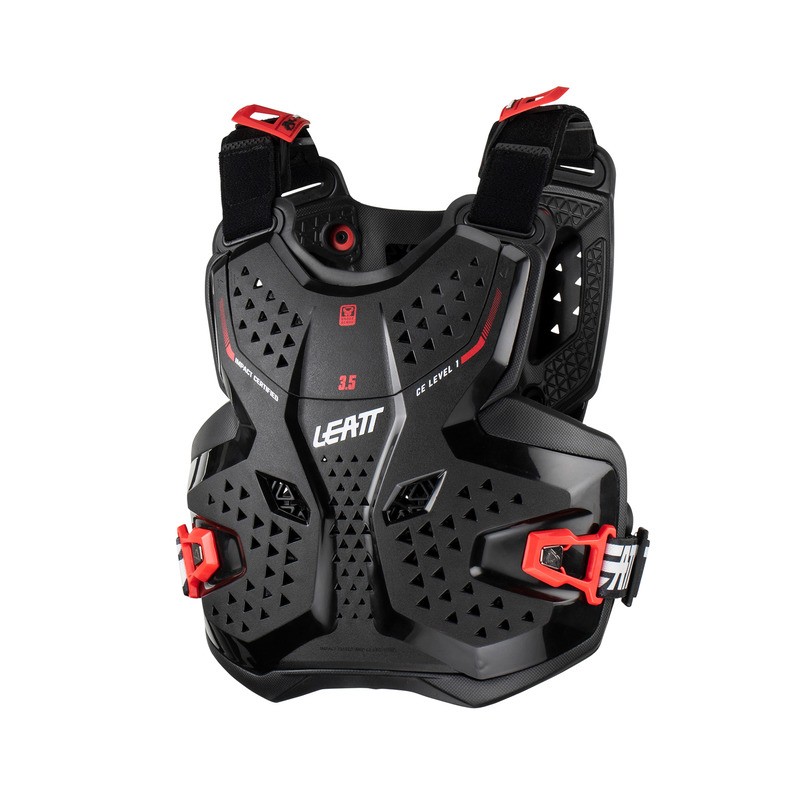 BUZER LEATT PROTECTOR 3.5 JUNIOR BLACK/RED (147-159CM) 
