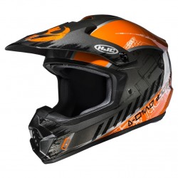 KASK HJC CS-MX II REBEL X-WING STAR WARS SILVER/ORANGE 