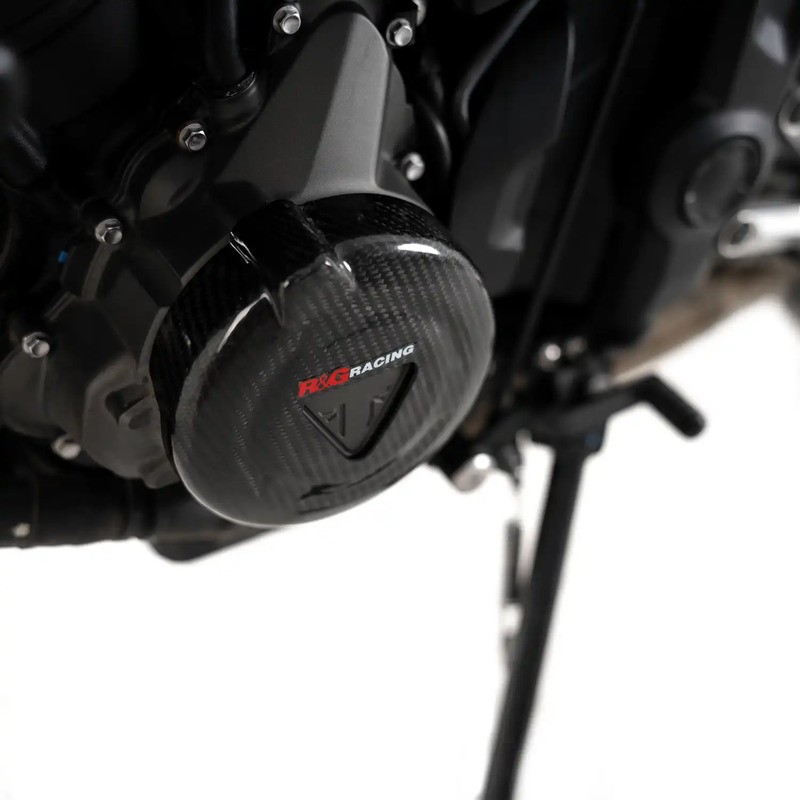OSŁONA SILNIKA RG RACING HONDA TRIUMPH TIGER 660 SPORT 22-/TRIDENT (660) 21- LEWA STRONA CARBON