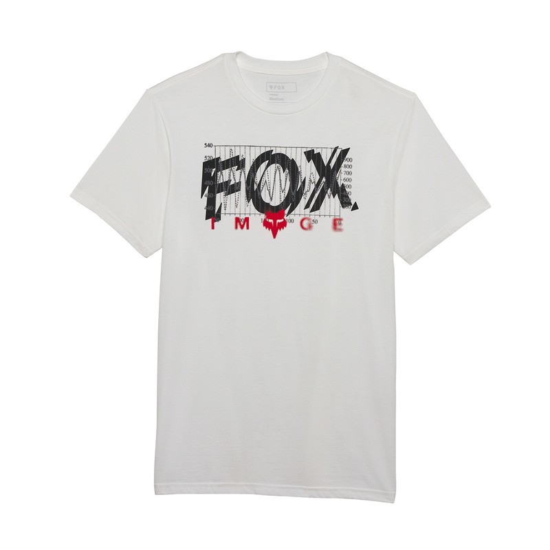 T-SHIRT FOX ENERGY PREM TEE OPTIC WHITE  ENDURO CROSS