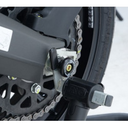 SLIDERY TYLNEJ OSI, DUCATI SCRAMBLER, BLACK