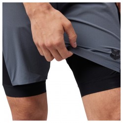 SPODENKI ROWEROWE FOX FLEXAIR ASCENT CARGO BIB GRAPHITE  ENDURO CROSS