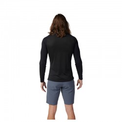 KOSZULKA ROWEROWA Z DŁUGIM RĘKAWEM FOX FLEXAIR ASCENT BLACK  ENDURO CROSS