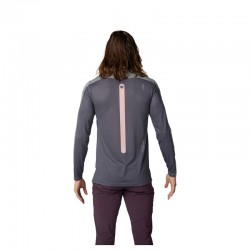 KOSZULKA ROWEROWA Z DŁUGIM RĘKAWEM FOX FLEXAIR AVIATION RACE GREY VINTAGE  ENDURO CROSS