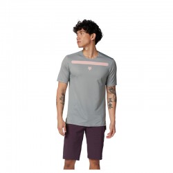 KOSZULKA ROWEROWA FOX FLEXAIR AVIATION RACE GREY VINTAGE  ENDURO CROSS