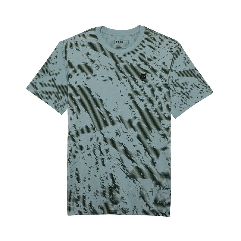 T-SHIRT FOX GRAVEL TECH TEE GUNMETAL  ENDURO CROSS