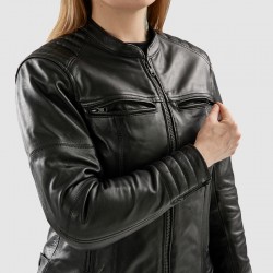 KURTKA SKÓRZANA REBELHORN HUNTER II LADY BLACK 