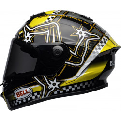 KASK BELL STAR DLX MIPS ISLE OF MAN BLACK/YELLOW 