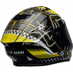 KASK BELL STAR DLX MIPS ISLE OF MAN BLACK/YELLOW 