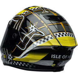KASK BELL STAR DLX MIPS ISLE OF MAN BLACK/YELLOW 
