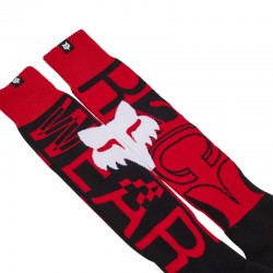 SKARPETY FOX JUNIOR 180 RACE SPEC SOCKFLUORESCENT RED  ENDURO CROSS