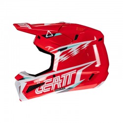 KASK Z GOGLAMI LEATT KIT MOTO 3.5 V25 RED (53-54CM) 