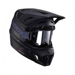 KASK Z GOGLAMI LEATT KIT MOTO 7.5 V24 STEALTH (53-54CM) 
