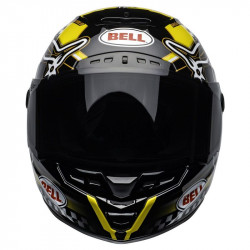 KASK BELL STAR MIPS IOM GLOSS BLACK/YELLOW 