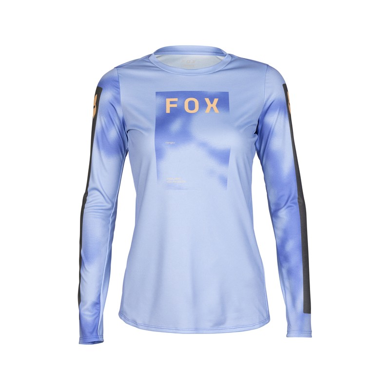 KOSZULKA ROWEROWA Z DŁUGIM RĘKAWEM FOX LADY RANGER TAUNT TULIP  ENDURO CROSS