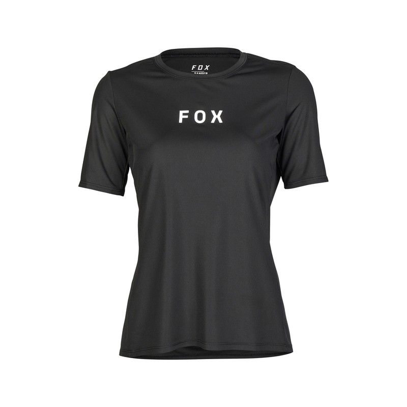 KOSZULKA ROWEROWA FOX LADY RANGER WORDMARK BLACK  ENDURO CROSS