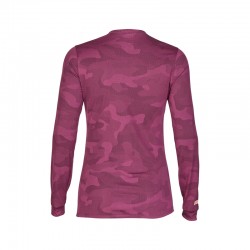 KOSZULKA ROWEROWA Z DŁUGIM RĘKAWEM FOX LADY RANGER TRU DRI SANGRIA  ENDURO CROSS