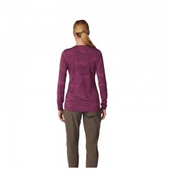 KOSZULKA ROWEROWA Z DŁUGIM RĘKAWEM FOX LADY RANGER TRU DRI SANGRIA  ENDURO CROSS