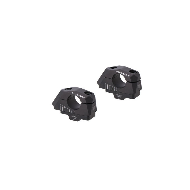 ZESTAW PODWYŻSZAJĄCY SW-MOTECH KIEROWNICĘ 28MM, PODWYŻSZENIE 28MM, REGULACJA ODCHYLENIA BMW F 850 GS