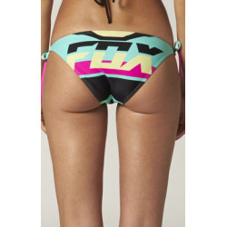 STRÓJ KĄPIELOWY DÓŁ FOX STEREO SIDE TIE FUCHSIA  ENDURO CROSS