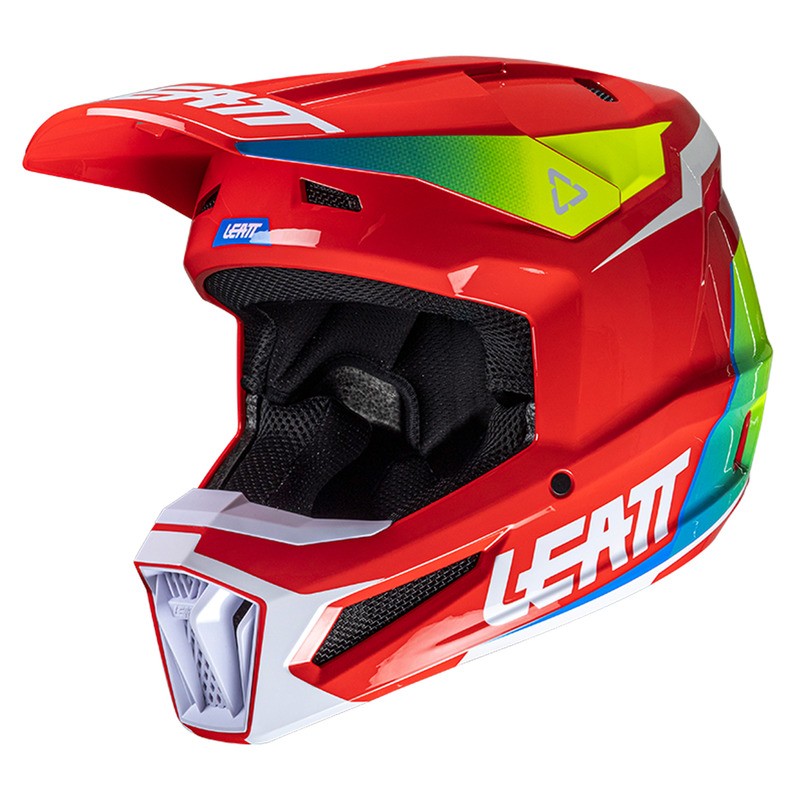 KASK LEATT MOTO 2.5 V25 RED (53-54CM) 