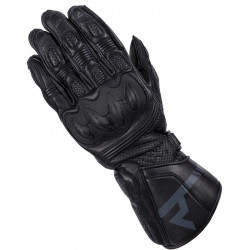 RĘKAWICE SKÓRZANE REBELHORN ST LONG LADY BLACK/GREY 