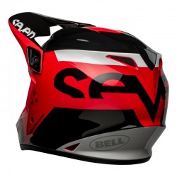 KASK BELL MX-9 MIPS SEVEN PHASER MATTE RED/BLACK 