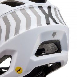 KASK ROWEROWY FOX JUNIOR PROFRAME NACE WHITE  ENDURO CROSS