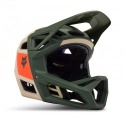 KASK ROWEROWY FOX PROFRAME RS NUF CE DARK SAGE  ENDURO CROSS
