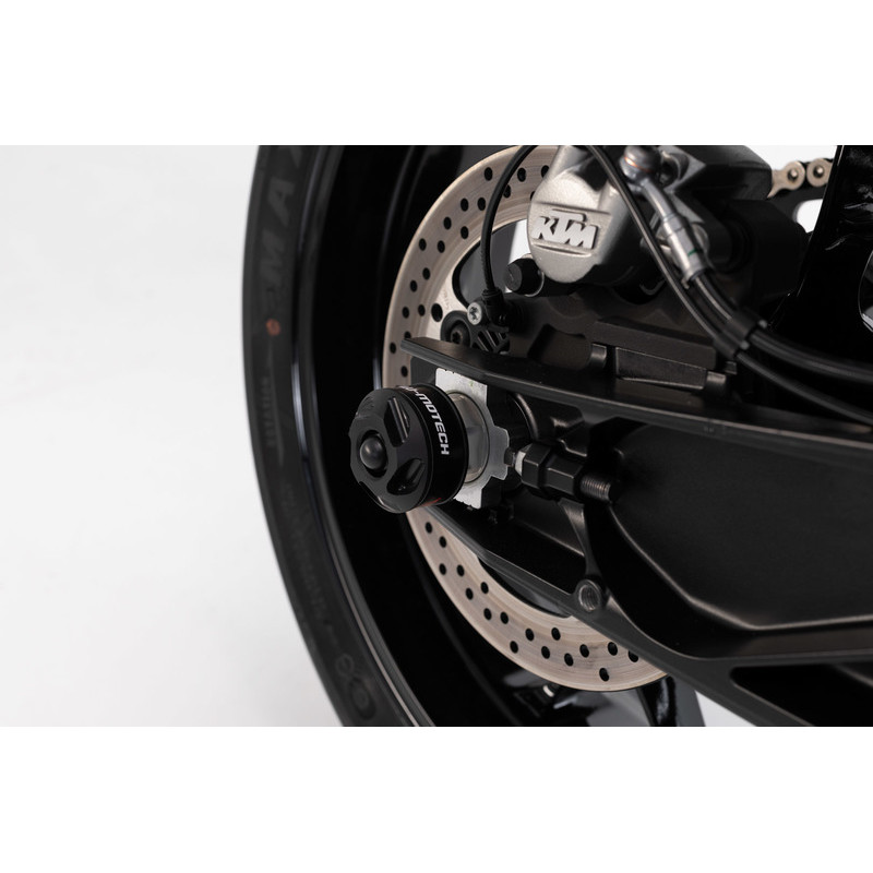 SLIDERY TYLNEGO ZAWIESZENIA SW-MOTECH KTM 790 DUKE (18-)/790 ADV/ADV R (19-), BLACK
