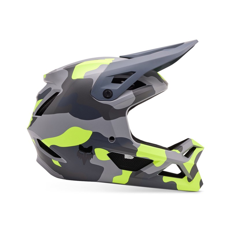 KASK ROWEROWY FOX RAMPAGE CE/CPSC WHITE CAMO  ENDURO CROSS