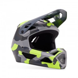 KASK ROWEROWY FOX RAMPAGE CE/CPSC WHITE CAMO  ENDURO CROSS