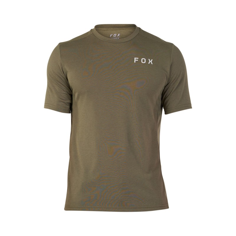 KOSZULKA ROWEROWA FOX RANGER DRIRELEASE ALYN OLIVE GREEN  ENDURO CROSS