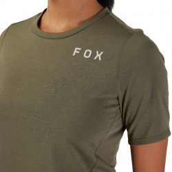 KOSZULKA ROWEROWA FOX LADY RANGER DRIRELEASE ALYN OLIVE GREEN  ENDURO CROSS