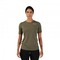 KOSZULKA ROWEROWA FOX LADY RANGER DRIRELEASE ALYN OLIVE GREEN  ENDURO CROSS
