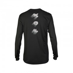 KOSZULKA ROWEROWA Z DŁUGIM RĘKAWEM FOX RANGER WAYFARING BLACK  ENDURO CROSS
