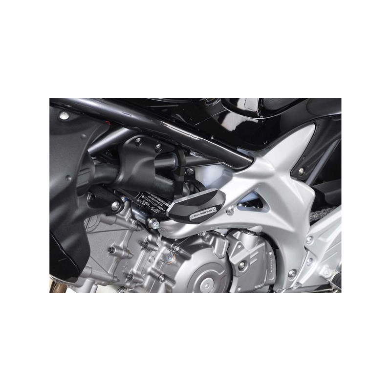 CRASHPADY SW-MOTECH SUZUKI SFV650 GLADIUS (09-)/SV650 ABS (15-) BLACK