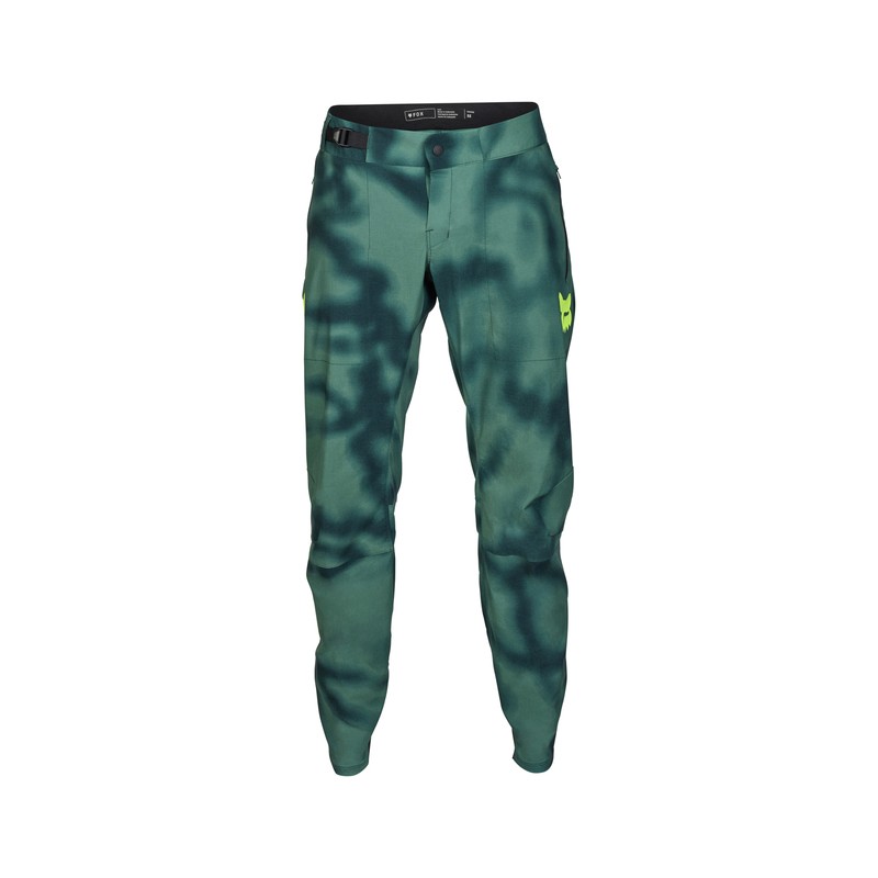 SPODNIE ROWEROWE FOX RANGER RACE DARK GREEN  ENDURO CROSS