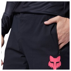 SPODENKI ROWEROWE FOX RANGER RACE BLACK/PINK  ENDURO CROSS