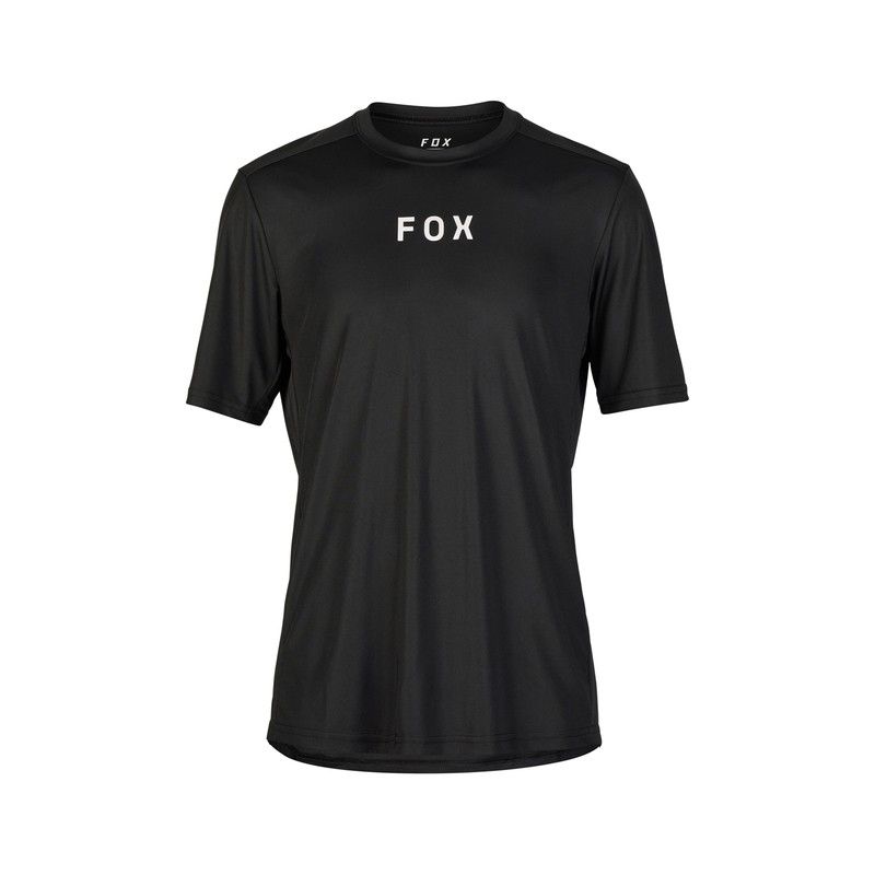 KOSZULKA ROWEROWA FOX RANGER MOTH BLACK  ENDURO CROSS