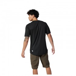 KOSZULKA ROWEROWA FOX RANGER MOTH BLACK  ENDURO CROSS