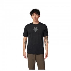 KOSZULKA ROWEROWA FOX RANGER TRU DRI BLACK  ENDURO CROSS