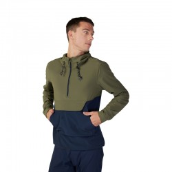 KURTKA PRZECIWDESZCZOWA FOX RANGER WIND PULLOVER OLIVE GREEN  ENDURO CROSS