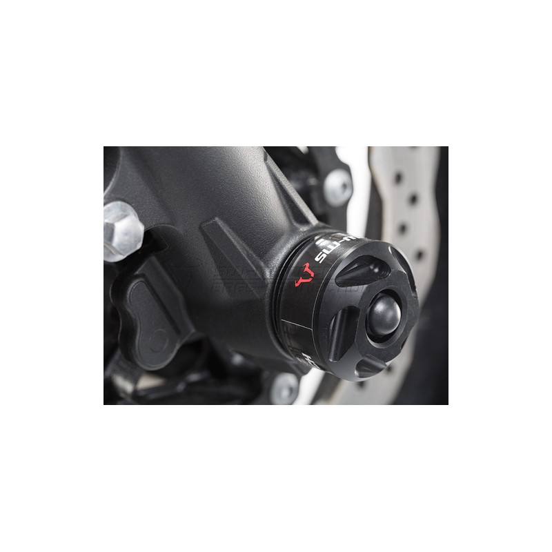 SLIDERY PRZEDNIEGO ZAWIESZENIA SW-MOTECH YAMAHA MT-07 (14-)/YAMAHA XSR700 (15-), BLACK