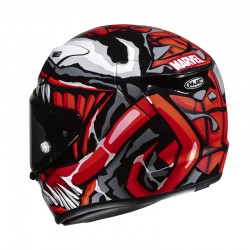 KASK HJC RPHA12 MAXIMIZED VENOM MARVEL BLACK/RED 